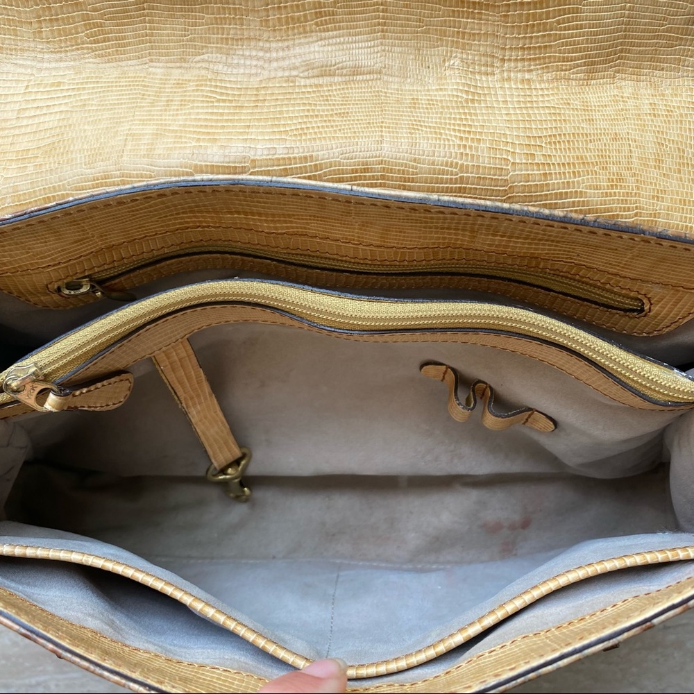 Brahmin Torey Tri Color Handbag - Picture 13 of 14